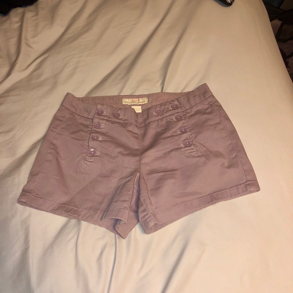 Lavender J Crew Shorts